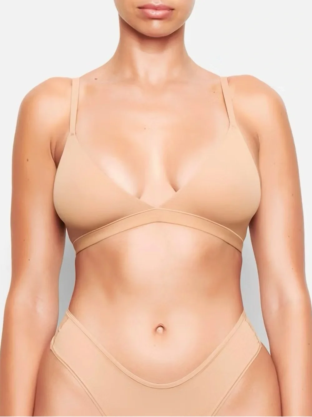 Skims - Ochre Triangle Bralette - Picture 4 of 6
